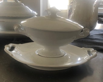 Ironstone Gravy Boat