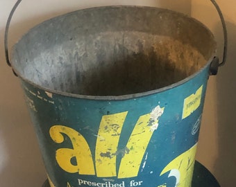 All Laundry Detergent Galvanized Bucket