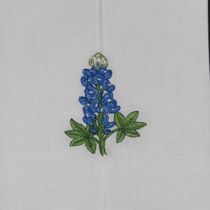 Bluebonnet Linen Hand Towels image 1