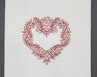 Kitchen Towel with Heart