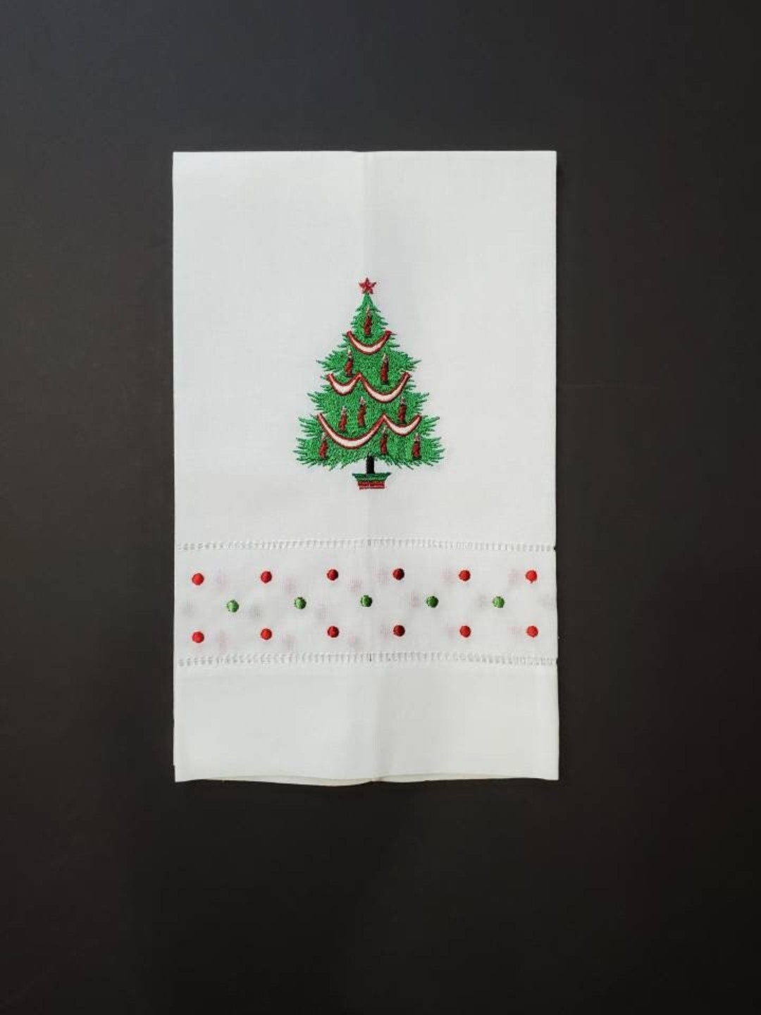 Southern Charm Tree Linen Towel
