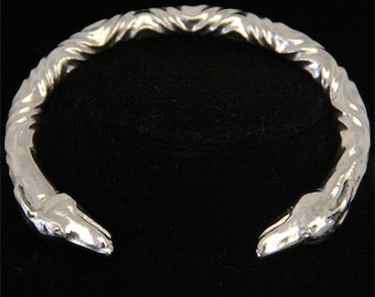 Greyhound Bracelet - Whippet Bangle - Running Sighthound Bangle - Galgo Jewelry - Pewter
