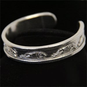 Greyhound Bracelet Whippet Bangle Running Sighthound Galgo Jewelry ...