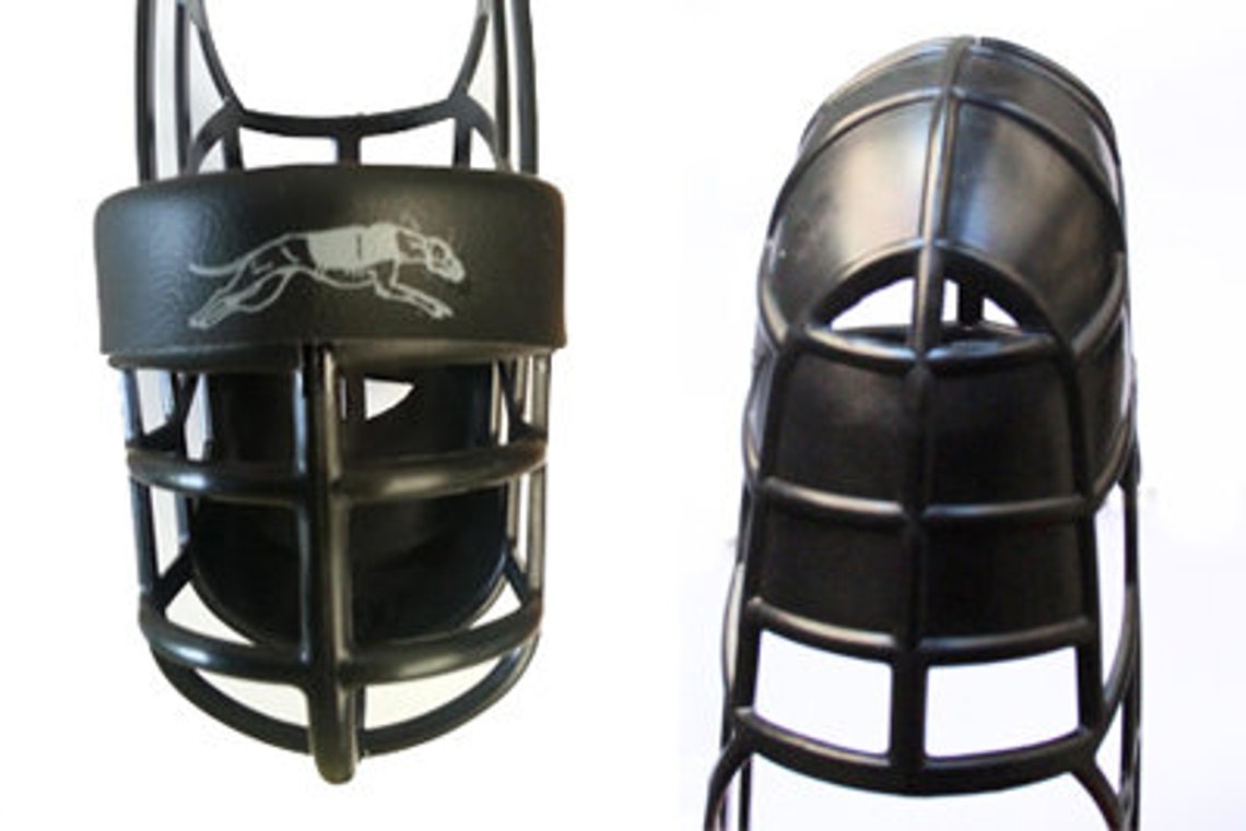 Greyhound Muzzle European Style Greyhound Kennel Muzzle Etsy
