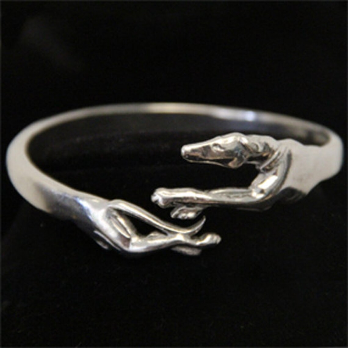 Greyhound Bracelet Whippet Bangle Running Sighthound | Etsy