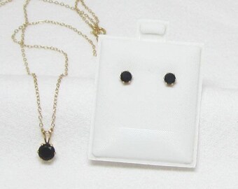 Onyx Jewelry Set Etsy