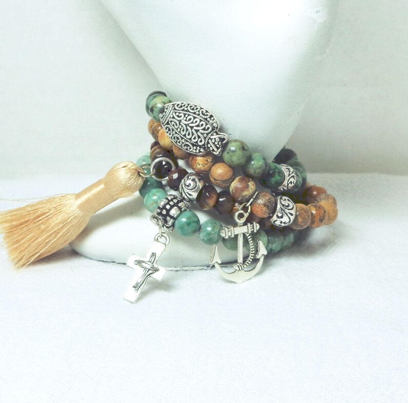 African Jade Bracelet Jade Jewelry African Jade Boho Yoga Etsy