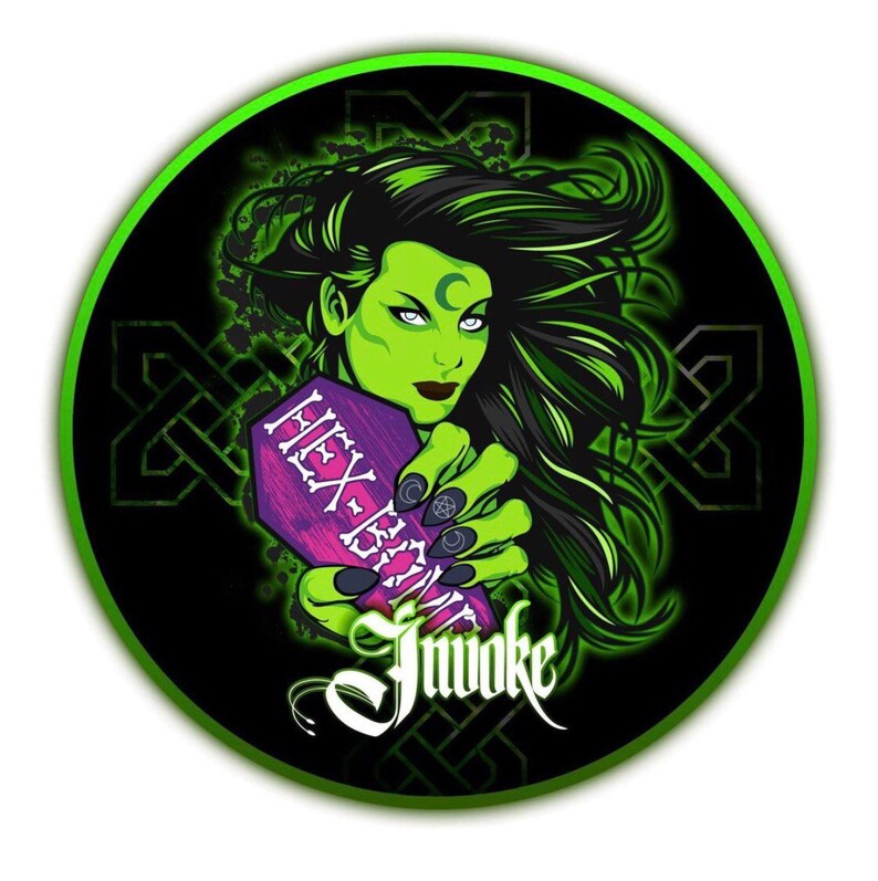 HEXBOMB BATHBOMB Gothic-Bombe - Schlangen-Design, Electic Green, Mit Choc Chip Cookie Duft