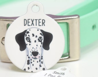 Dalmation Dog Tag - Bold - Dog ID Tag for Dalmations