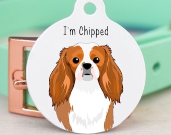 Dog Tag, Cavalier Dogs, Dog ID Tag, Custom Pet Tag, Dog Tags voor honden
