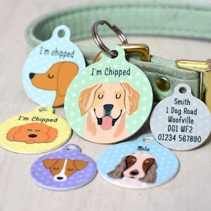 Dog Tag - Dog Tags - Dog Tags for Dogs - Custom Dog Collar tags - Dog ID tags - Dog Tag Britain - Personalised Dog Tag - Dog Tag UK - Dogs