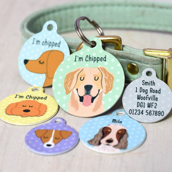 Dog Tag - Dog Tags - Dog Tags for Dogs - Custom Dog Collar tags - Dog ID tags - Dog Tag Britain - Personalised Dog Tag - Dog Tag UK - Dogs