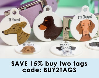 Dog Tags Personalized, Custom Dog tags, Dog id tags, Dog Tags for Dogs