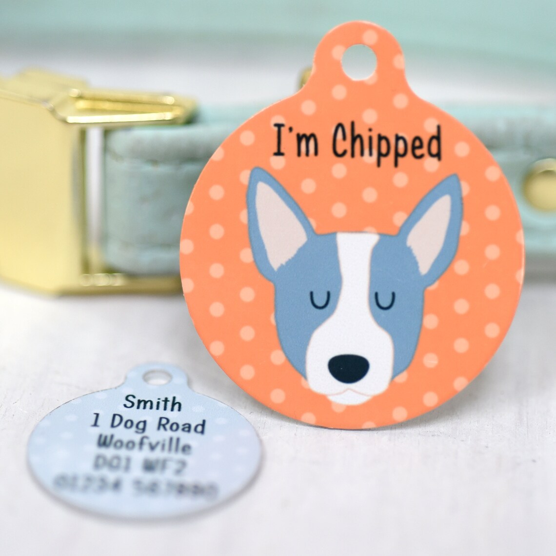 Australian Cattle Dog Dog Tag Dog ID Tag Dog Tags for Etsy