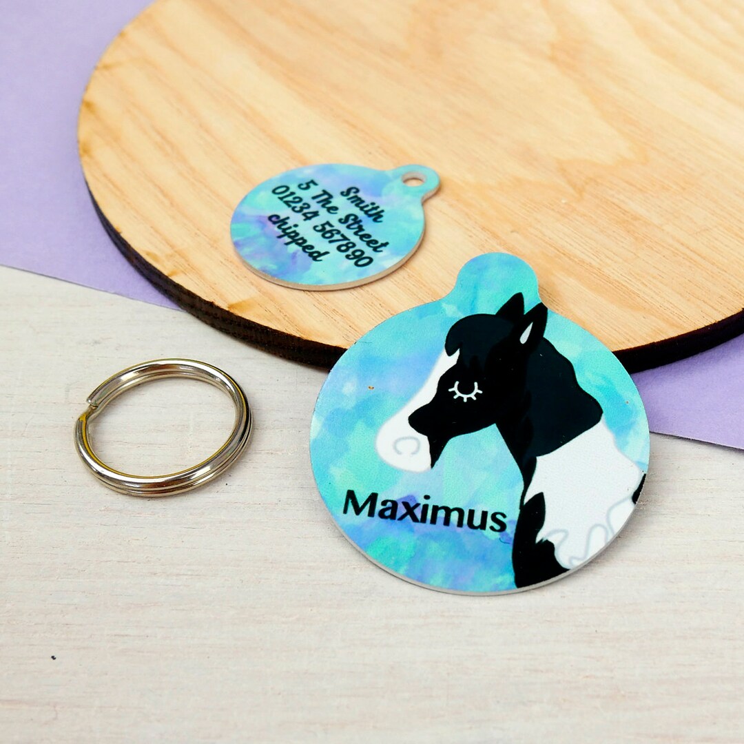 Horse Tack Horse Tack ID Tag Personalised Horse Bridle Tag Etsy