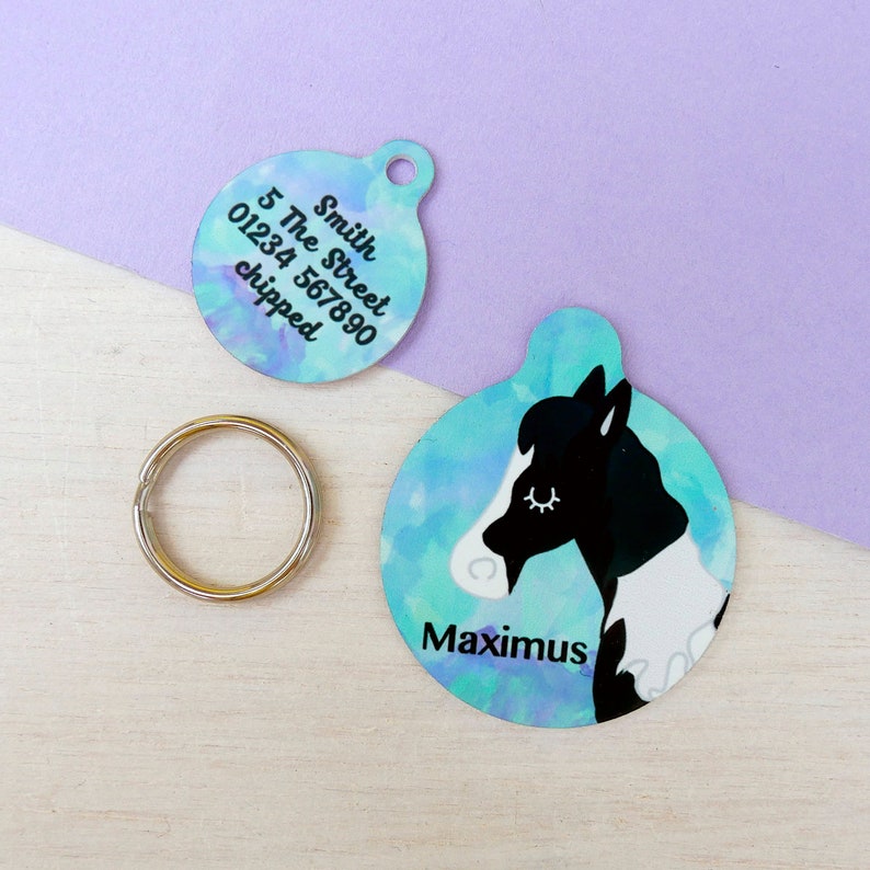 Horse Tack ID Tag Personalised Horse Bridle Tag Etsy