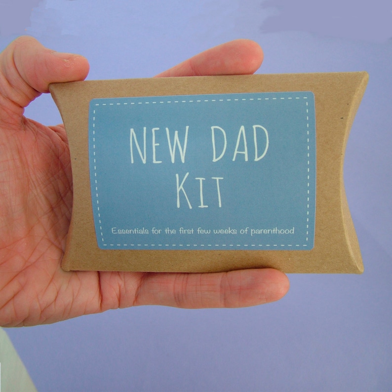 Gift from the Bump, Father's Day Gift for New Dad, Gift from the Baby, Funny New Dad Kit image 2