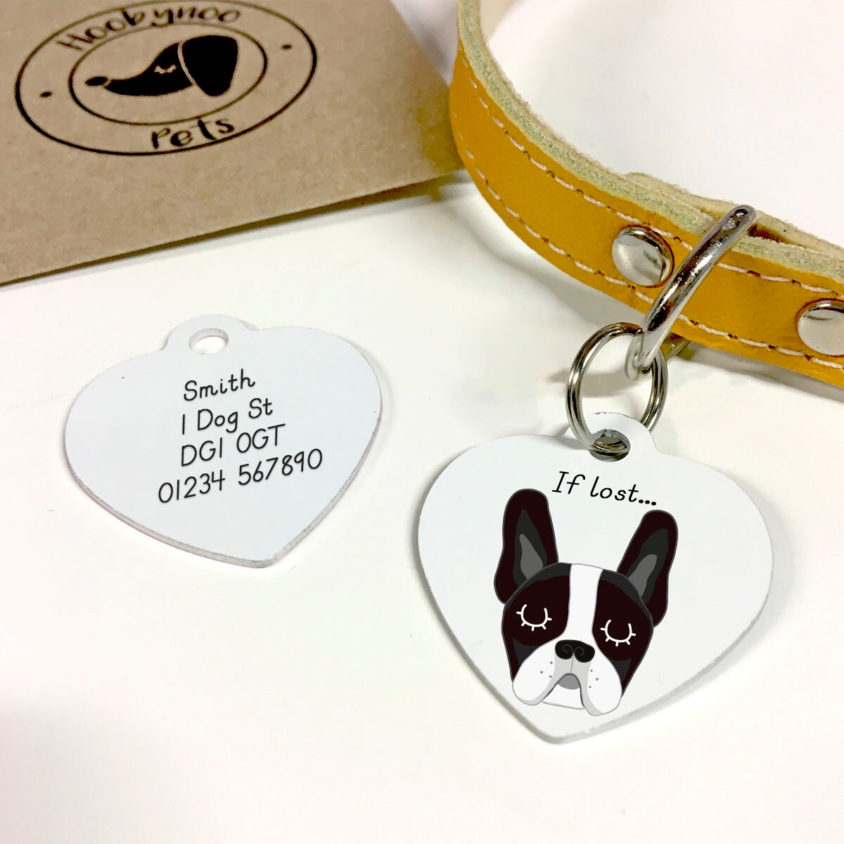 Personalised Dog Tag French Bulldog Dog Tag Pet id Tag Etsy