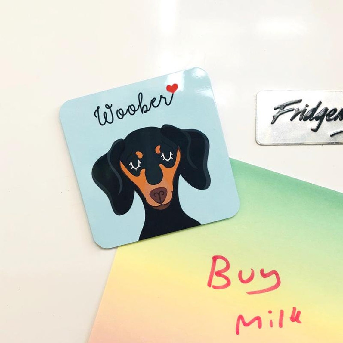 Dog Fridge Personalised With Dogs Name Etsy UK