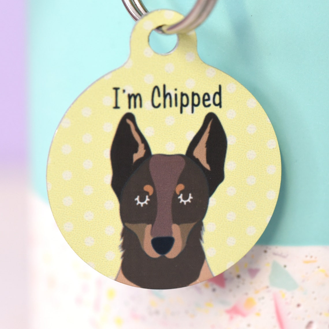 Australian Kelpie Dog Dog Tag Dog ID Tag Dog Tags for Etsy