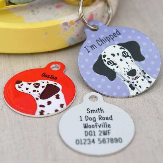 dalmatian dog tag