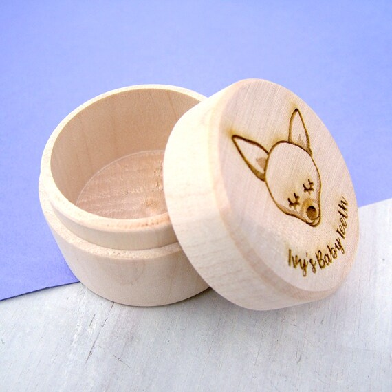 personalized tooth keepsake box