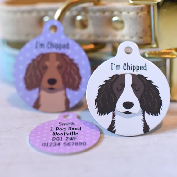 etsy dog tag