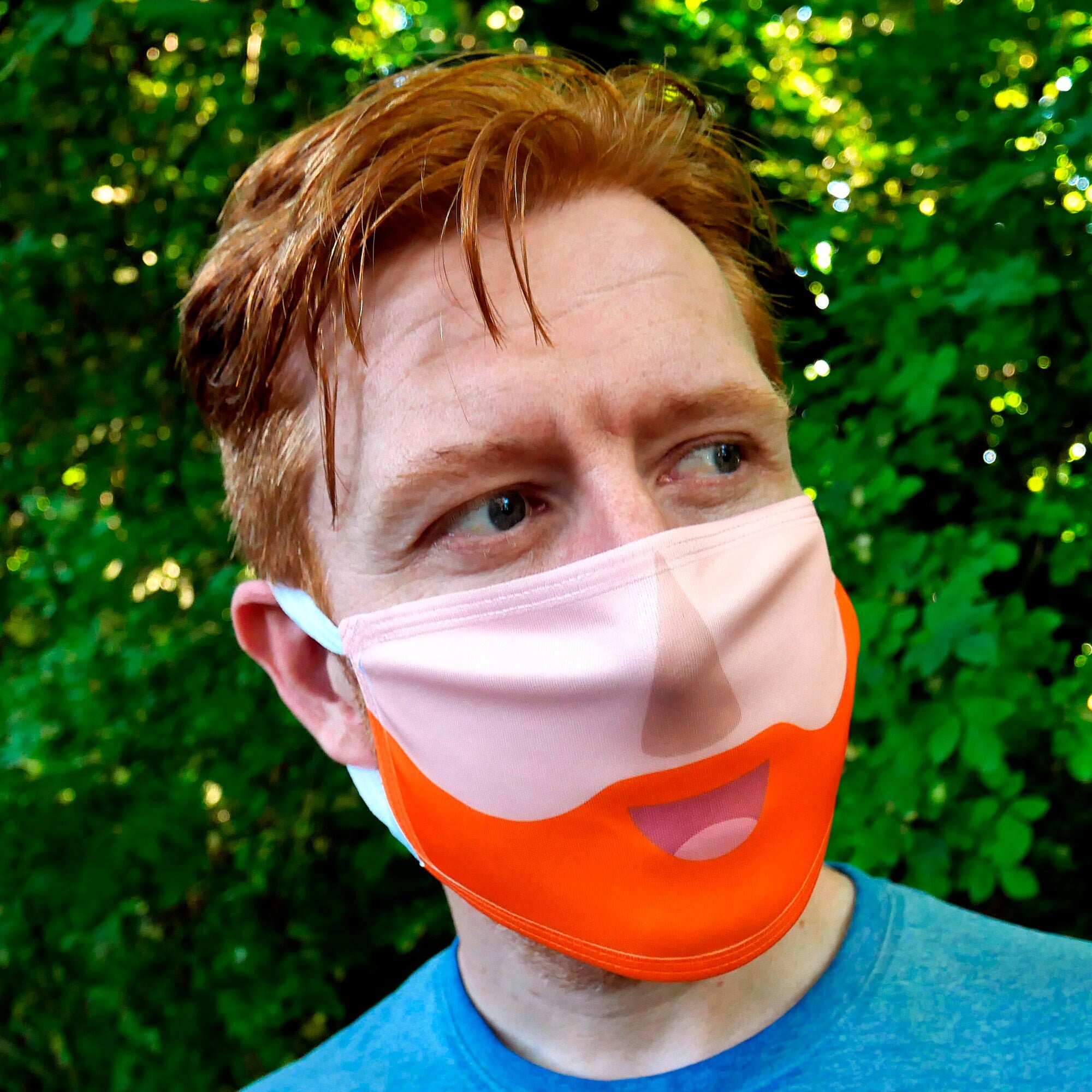 Happy Face Mask UK Washable Face Mask Men's Reusable Etsy