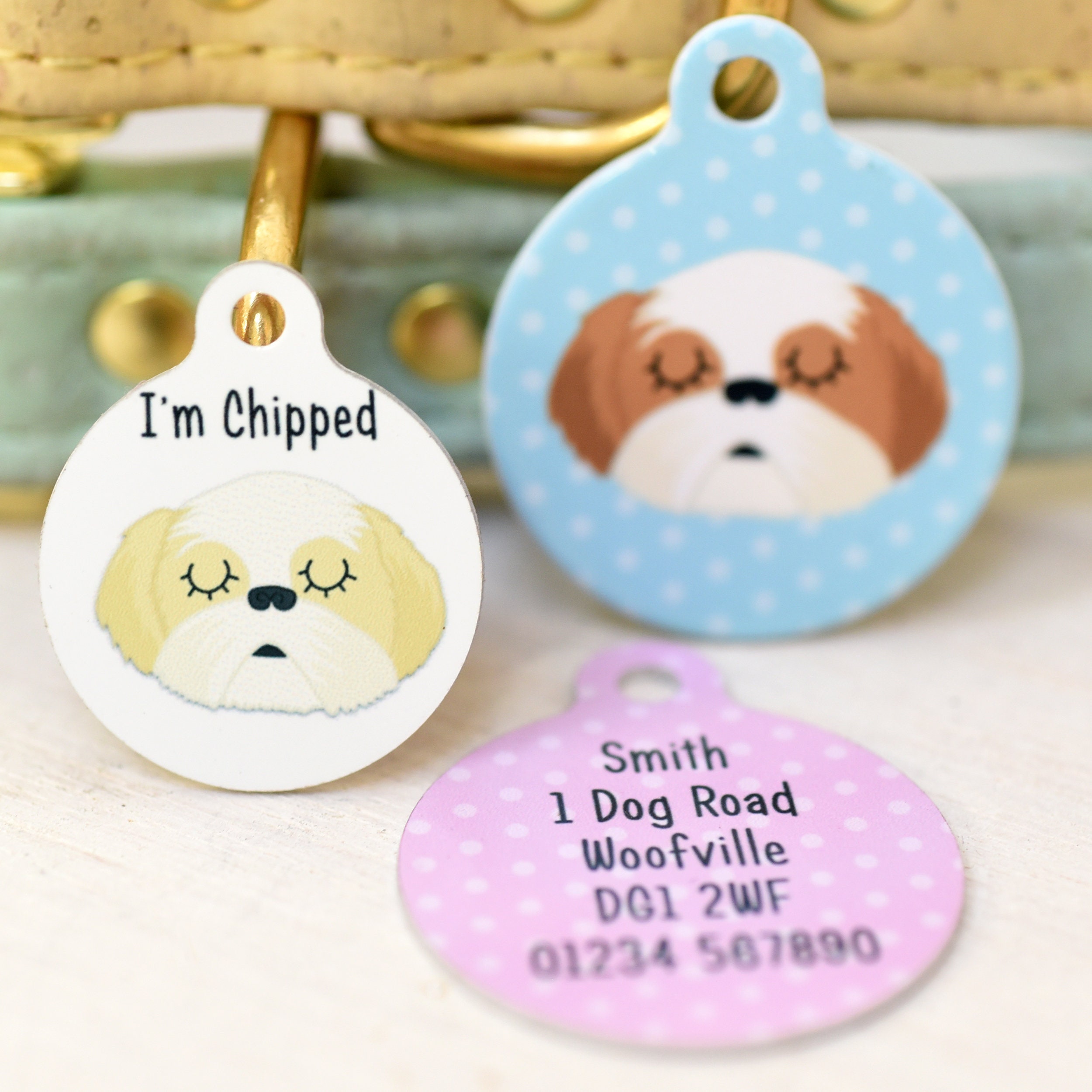 personalised pet tag