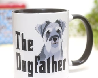 Personalized The Dogfather Mug Fathers Day Gifts for Dog Dads