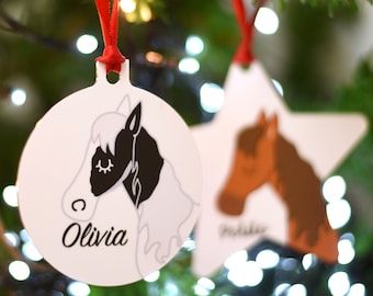 Christmas Horse Decorations - Horse - Horse Decoration - Horse Gifts - Horse - Horse Gifts - Horse Tag - Horse Gifts For A Girl