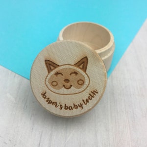 dog tooth keepsake box