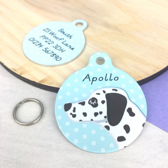 dalmatian dog tag
