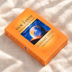 Inspirationskarten für eine neue Erde, 52 spirituelle Orakelkarten, Achtsamkeitskarten, Geschenk zur Selbstfindung, Kartenset zur täglichen Reflexion