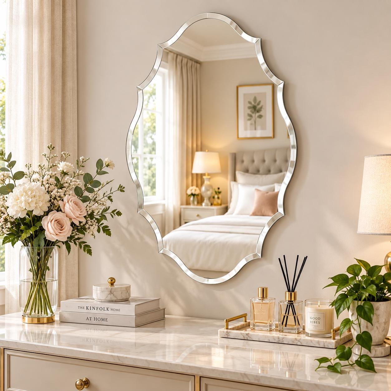姿見　昭和レトロ Vintage Mirror 24x36 - Etsy