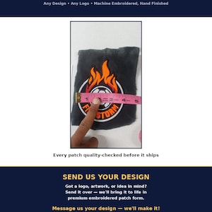 Custom Corporate Brand Logo Patches Bulk, Premium Embroidered Merchandise, Custom Uniform Patches Sew On Iron On, Wholesale Business Merch