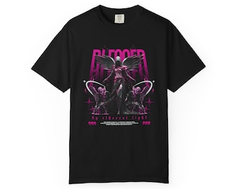 Blooded Demon Angel T-shirt | Dark Gothic Fantasy Graphic