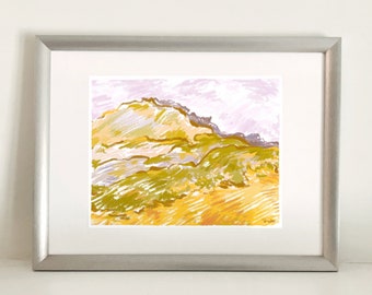 Dancing Landscape Art Print