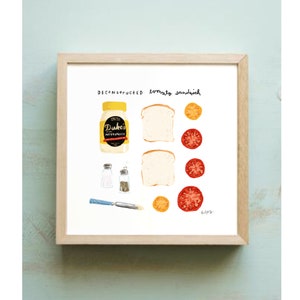 Southern Food Series: Deconstructed Tomato Sandwich