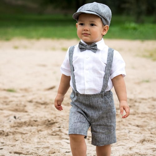 baby boy suspender outfit near me