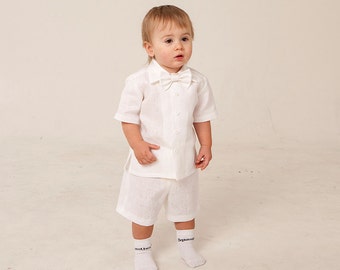 baby boy linen shirt
