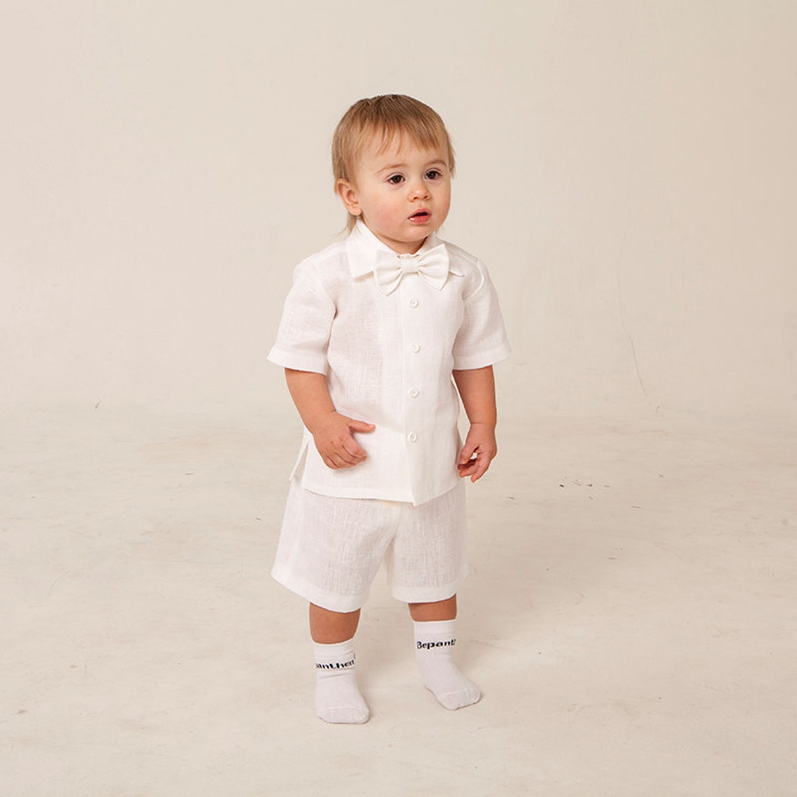 Baby boy white suit Baptism outfit Christening suit Baby boy Etsy