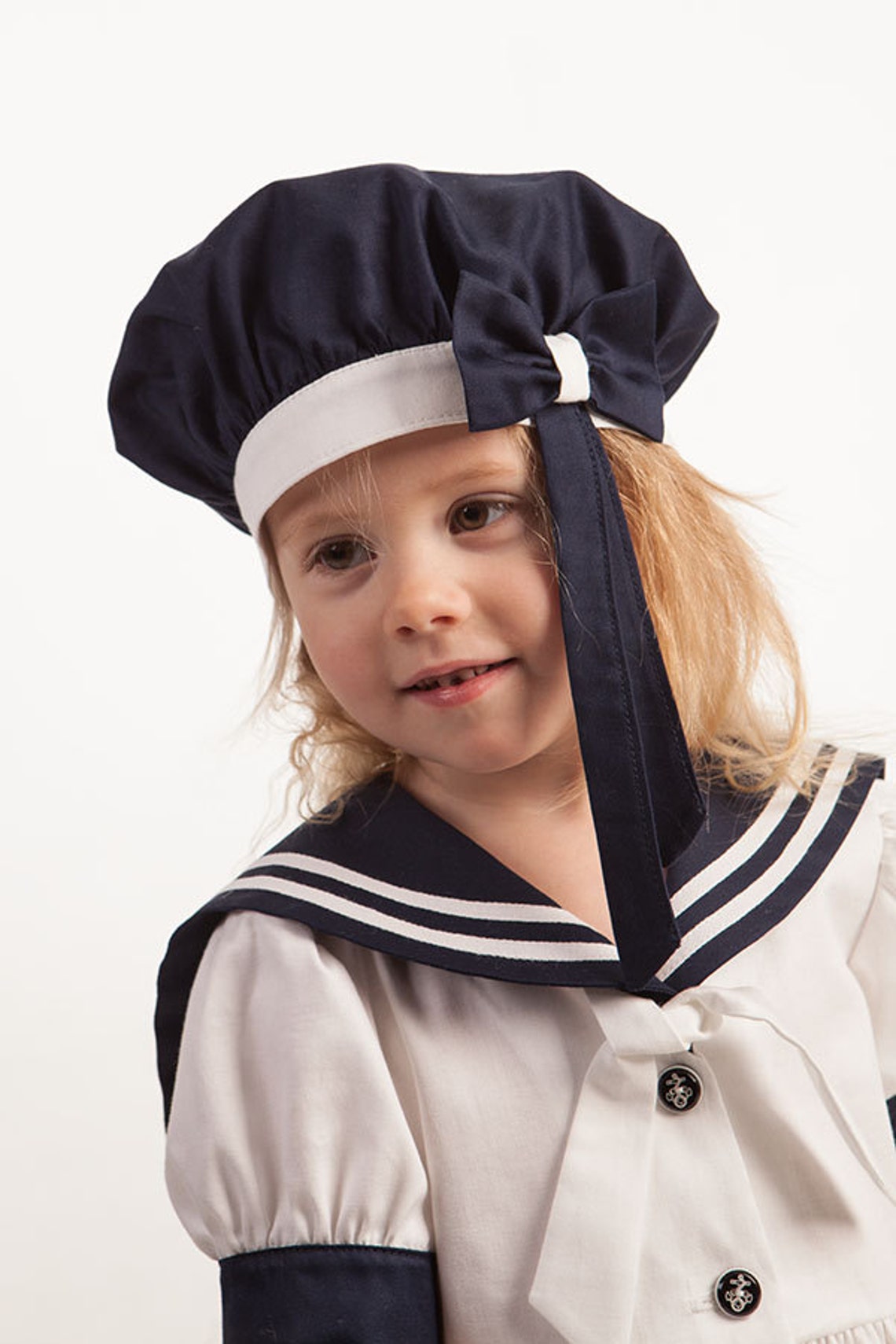 Girl sailor hat baby girl sailor girl sailor berets Etsy