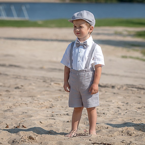 light grey baby suit