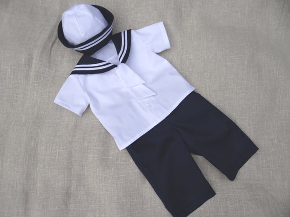 sailor dress for baby boy