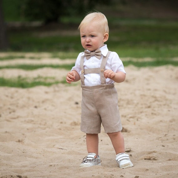 Baby Boy Beige Shirt Baby Boy Beige Shirt