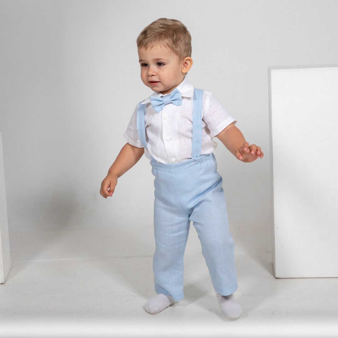 Light Blue Baby Boy Suit Page Boy Many Color Outfit Toddler Boy