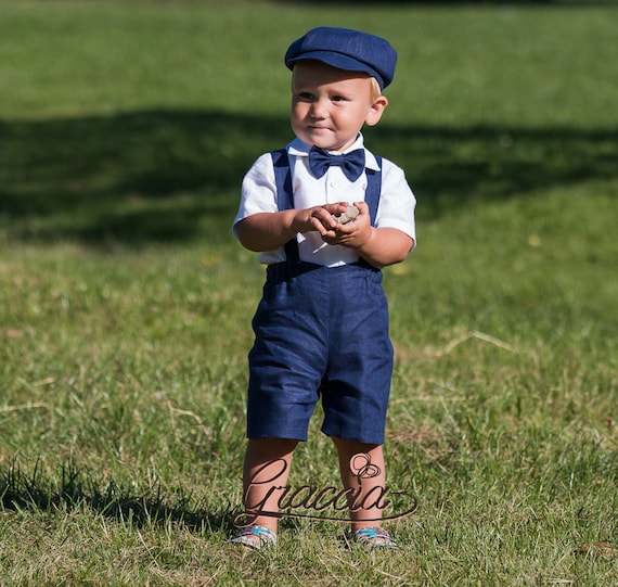 baby boy navy blue outfit