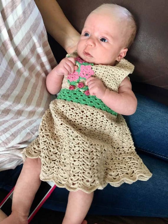 Robe a fleur enfant sale