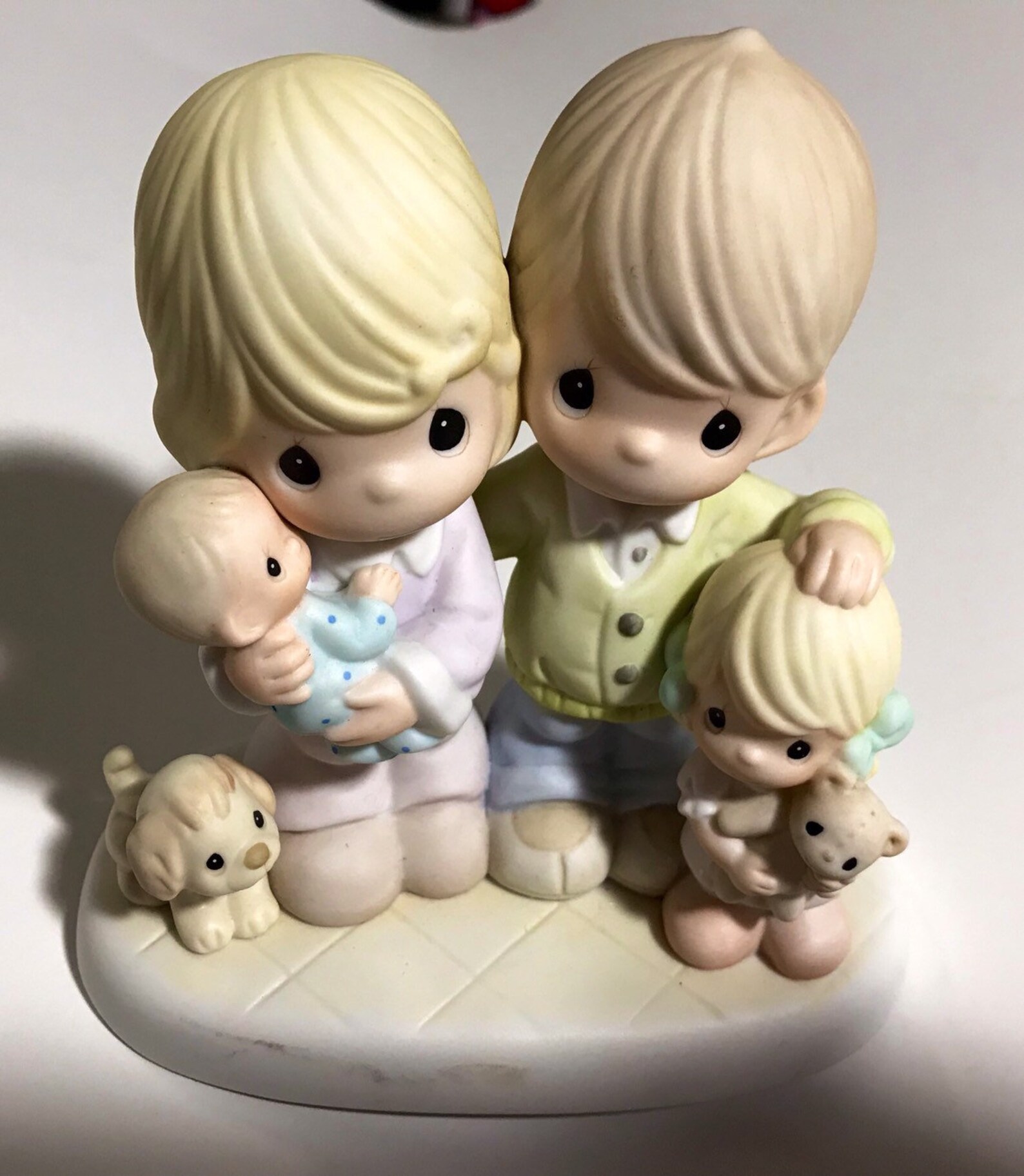 Precious Moments Thankful for My Family Figurine Etsy